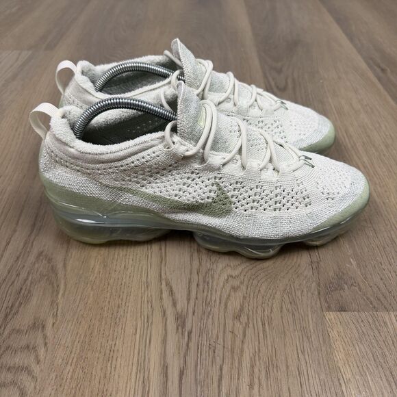 Nike Air VaporMax 2023 Flyknit Shoes Mens Size 10.5 White Running DV1678-300